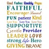 8 1/2 x 11 Dad Father Daddy Papa Plaque 8 1/2 x 11 Dad Father Daddy Papa Plaque